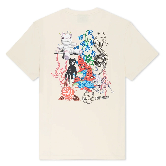 Футболка RIPNDIP Travis Tee Natural
