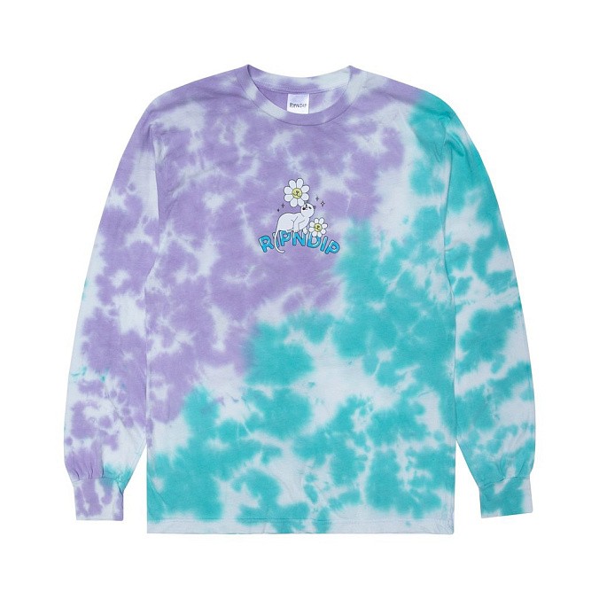 Лонгслив RIPNDIP Magical Place Long Sleeve Lavender/Mint Dye