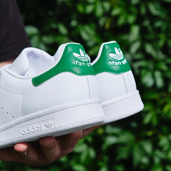 Кеды мужские adidas Originals Stan Smith Cloud White/Cloud White/Green