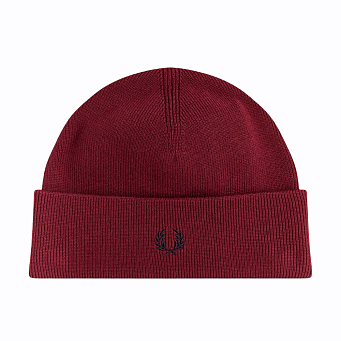 Шапка Fred Perry Knitted Merino Wool