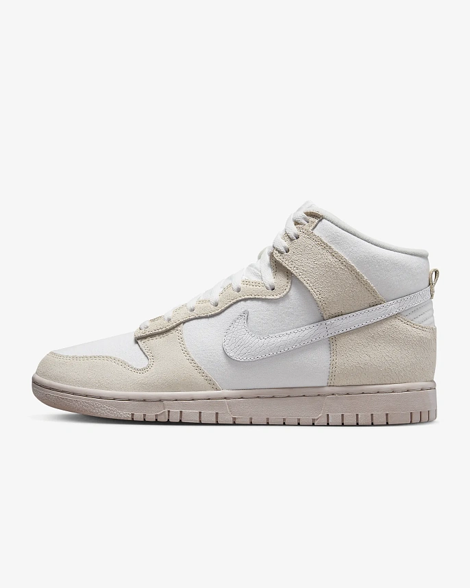 Кроссовки Nike Dunk High Retro Premium Summit White/Phantom/Pink Oxford/White