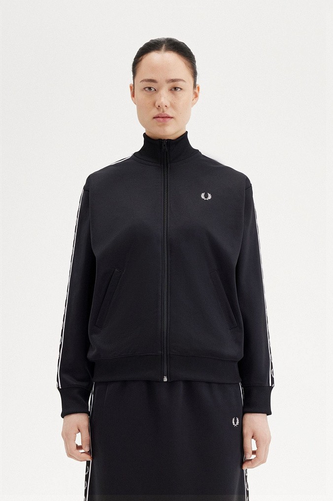 Олимпийка женская Fred Perry Taped Track Jacket