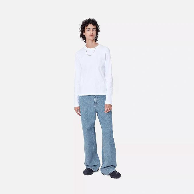 Джинсы женские Carhartt WIP W' Jane Pant Blue (heavy stone wash)