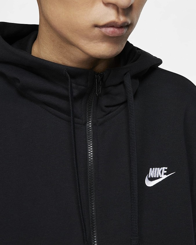 Толстовка Nike Sportswear Club Black/Black/White