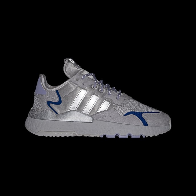 Кроссовки женские adidas Originals Nite Jogger Grey Two/Silver Metallic/Dust Purple