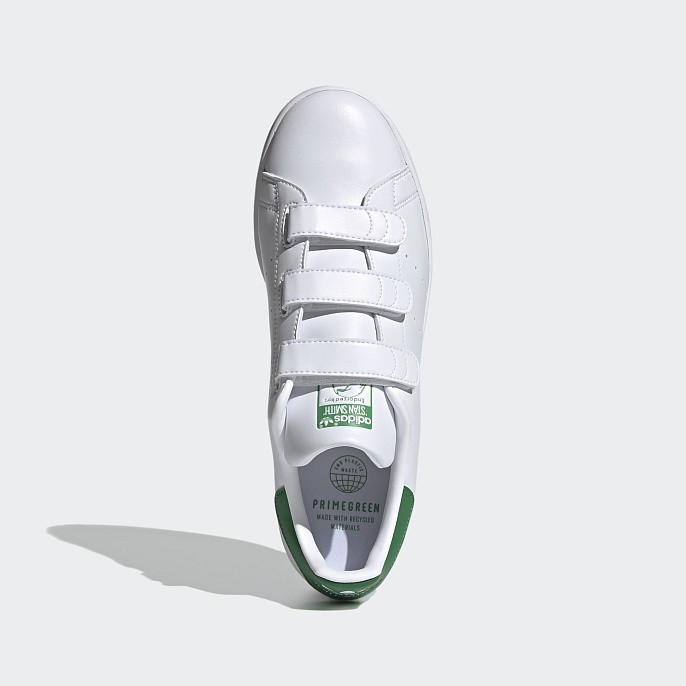 Кеды мужские adidas Originals Stan Smith Cloud White/Cloud White/Green