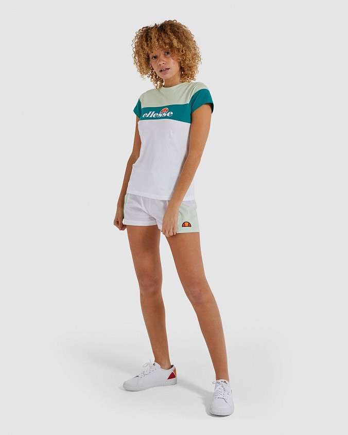 Шорты женские Ellesse Stripe Shorts White
