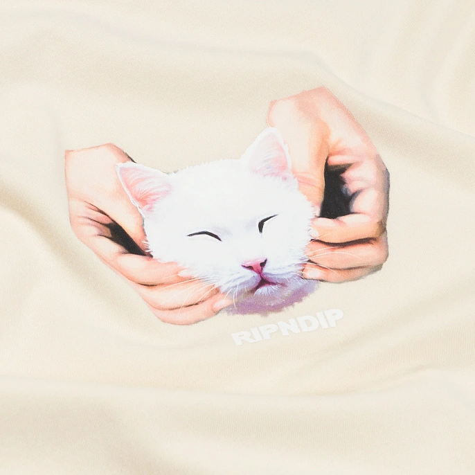 Футболка RIPNDIP Happy Kitty Tee Natural