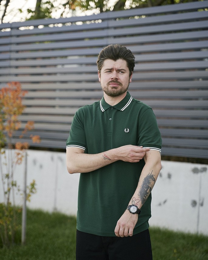 Рубашка поло мужская Fred Perry M3600