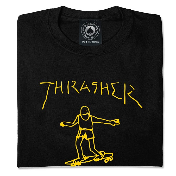 Футболка Thrasher Gonz Logo T-Shirt Black