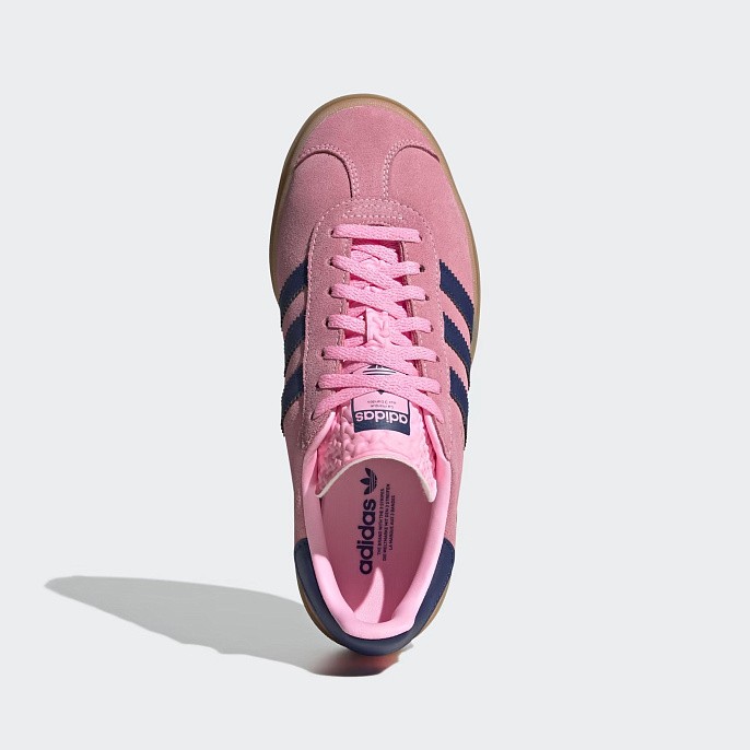 Кроссовки женские adidas Originals Gazelle Bold Pink Glow/Victory Blue/Gum