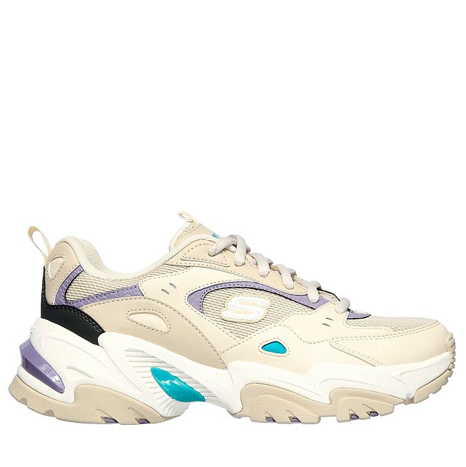 Кроссовки женские Skechers Stamina V2 The Rise Up Natural/Purple