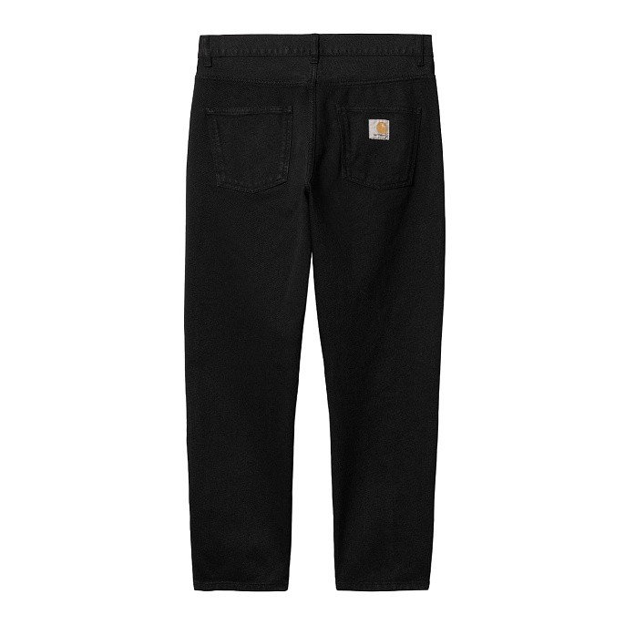 Мужские джинсы Carhartt WIP Newel Pant Black (garment dyed)