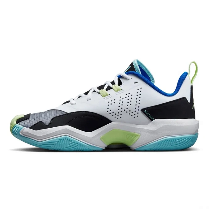 Кроссовки Jordan One Take 4 Black/White/Copa/Light Liquid Lime