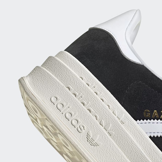 Кроссовки женские adidas Originals Gazelle Bold Core Black/Cloud White/Core White