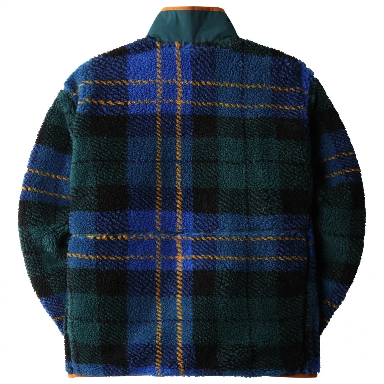 Plaid sale green jacket