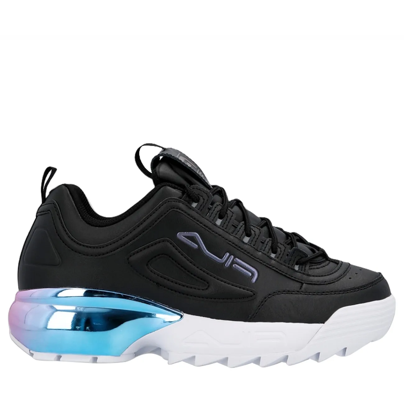 Fila disruptor store black and purple