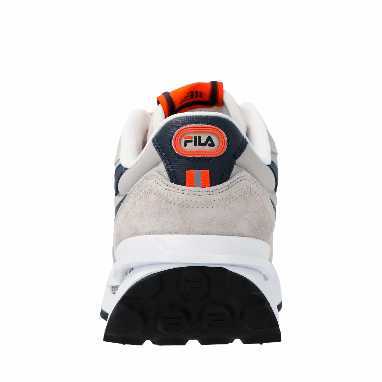 Fila white cheap and silver