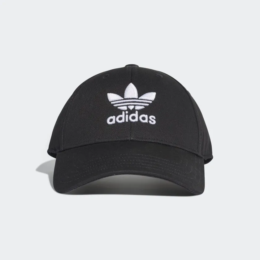 Adidas black clearance and white hat