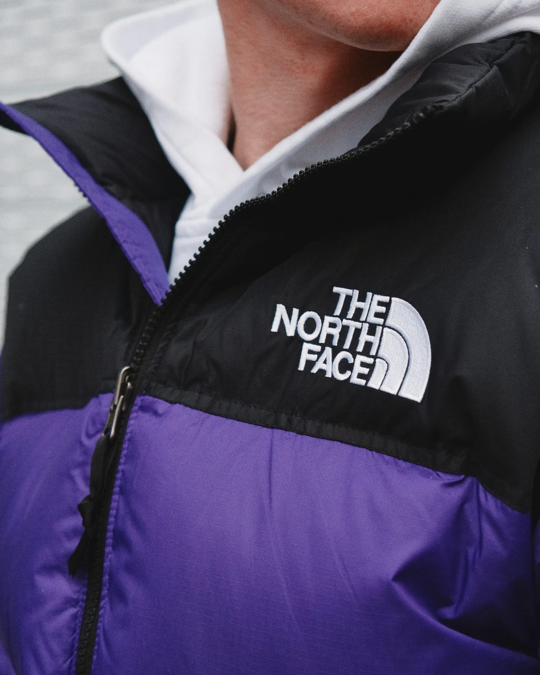 The north best sale face purple nuptse