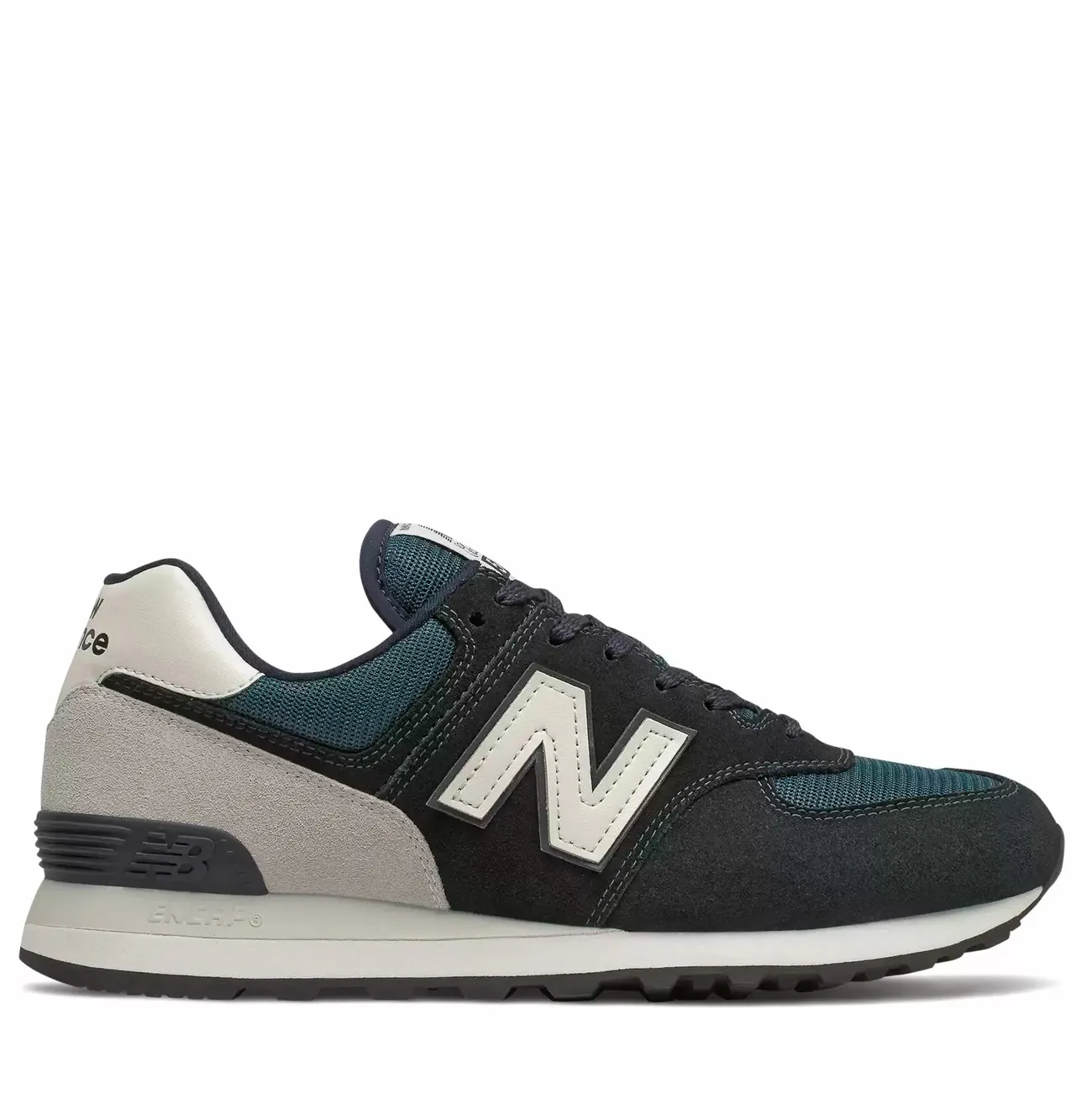 New balance 574 dark navy deals