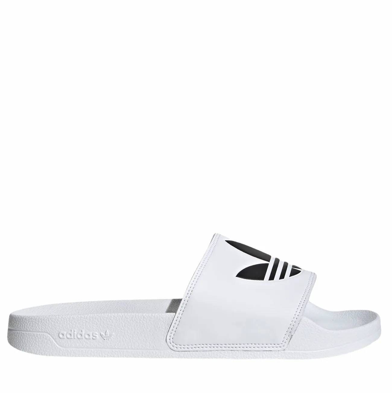 Adidas adilette deals white black