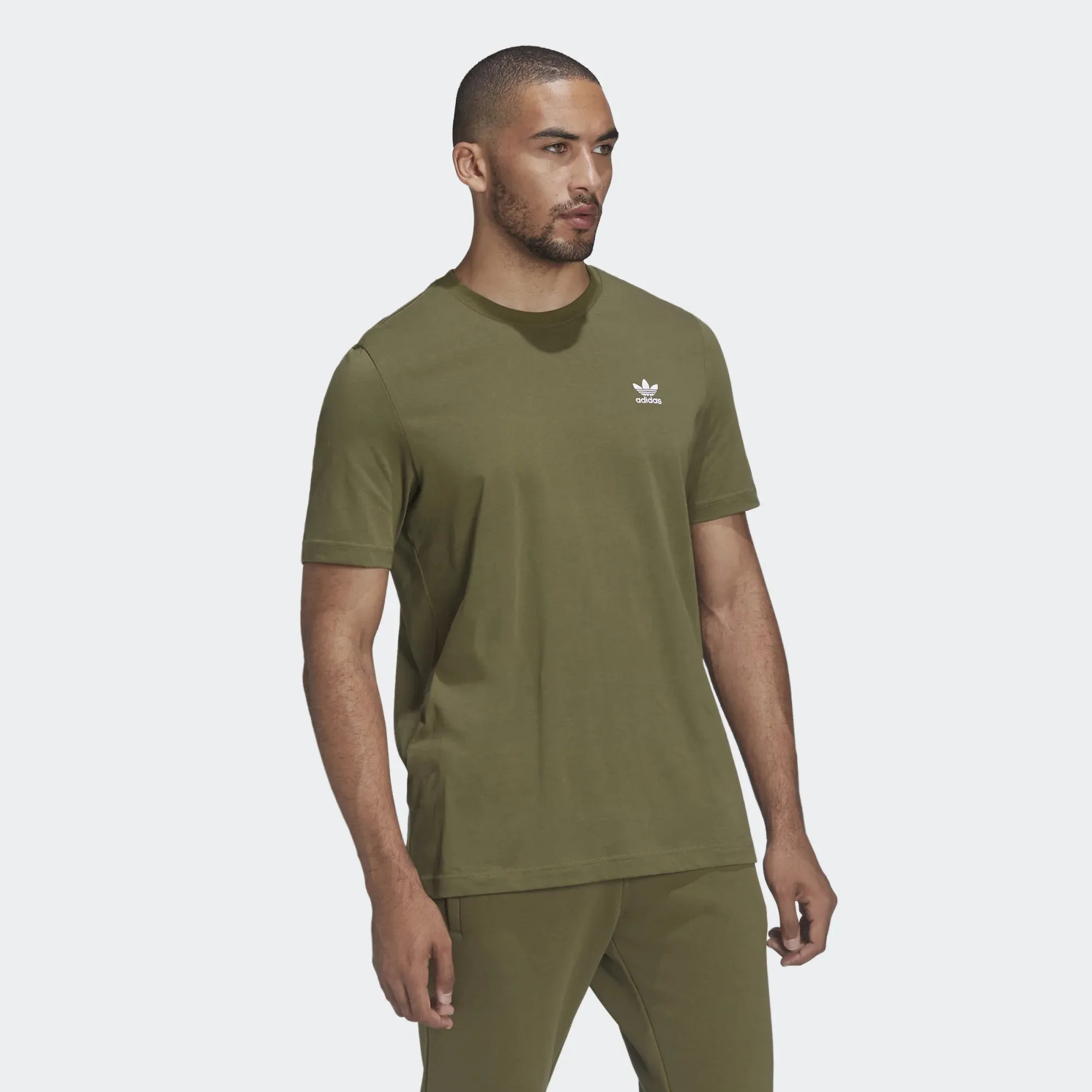 Adidas essentials clearance t shirt mens