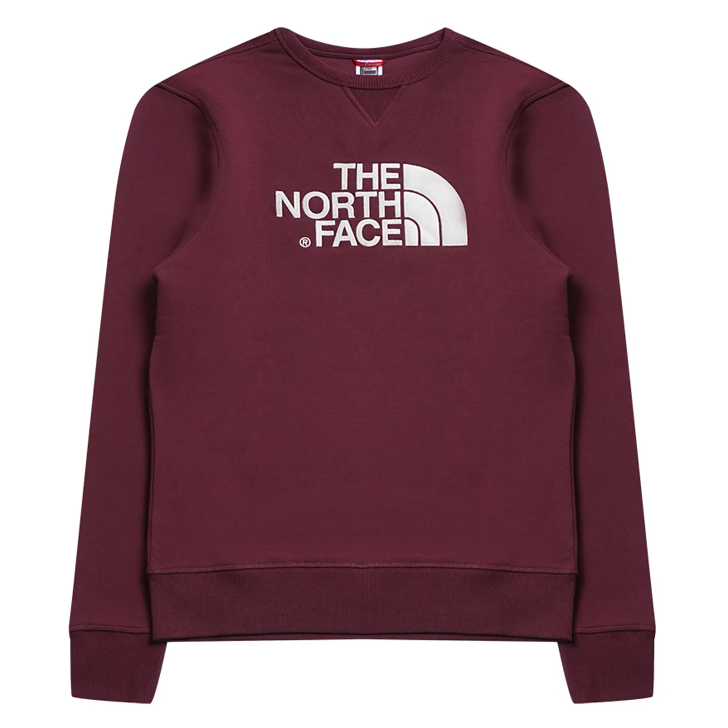 North face store deep garnet red