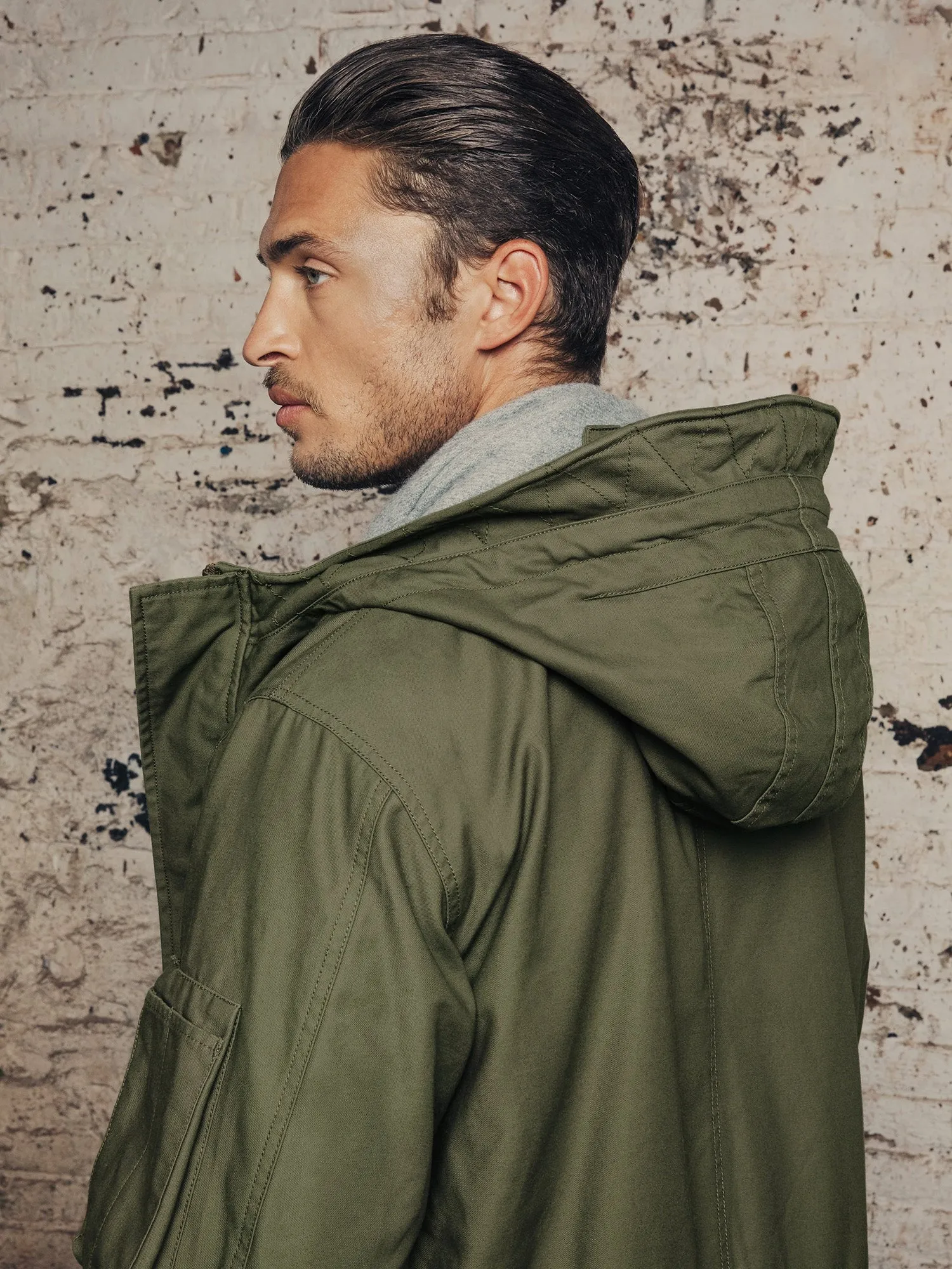 Green sale mod parka